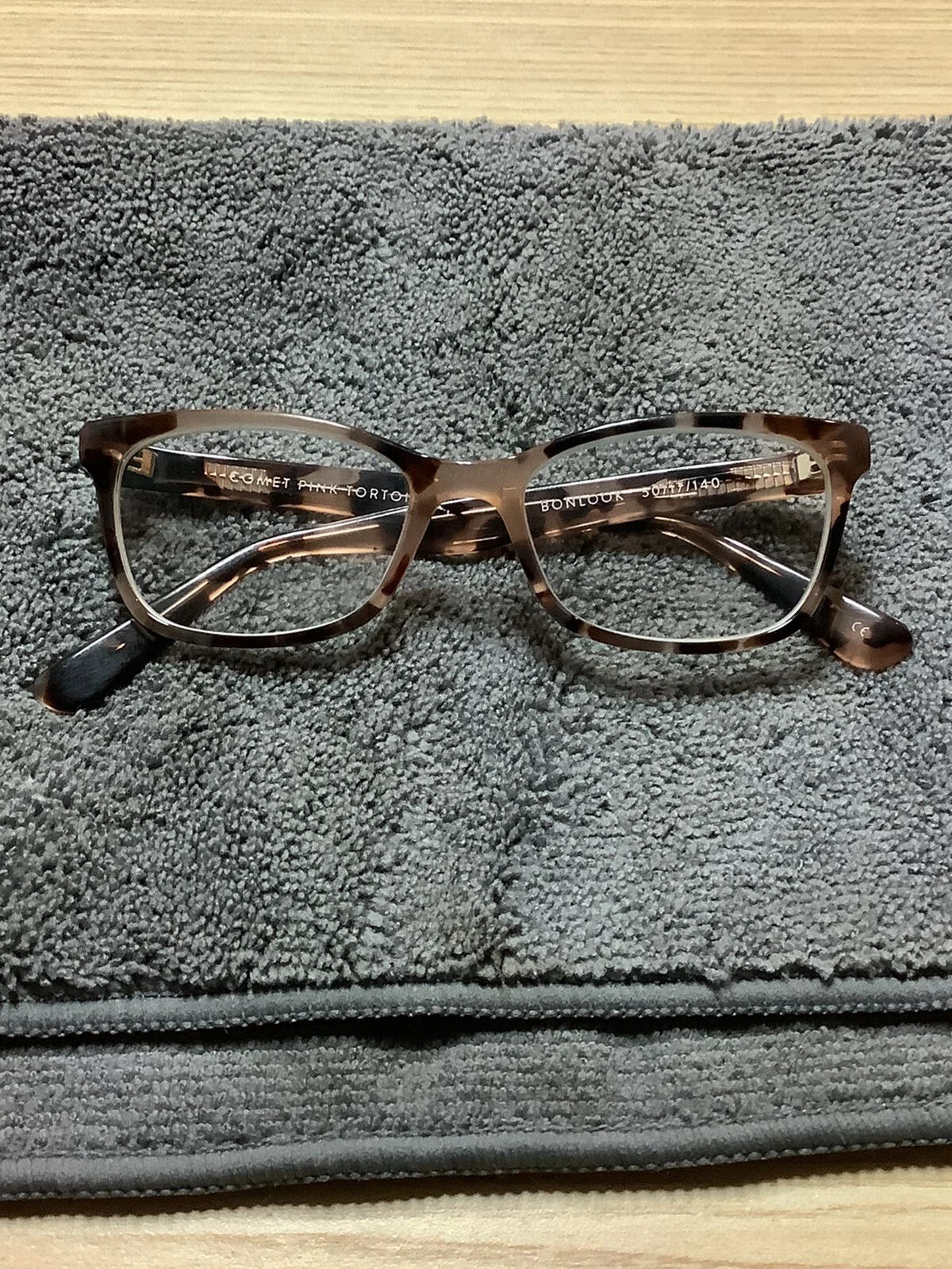 Bonlook Comet Pink Tortoise Womens Eyeglasses Frames Only! 50/17/140