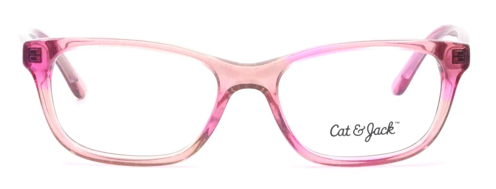 CAT & JACK CA2023 6531 Pink Fade Glitter Girls Kids Eyeglasses 45-14-125 2