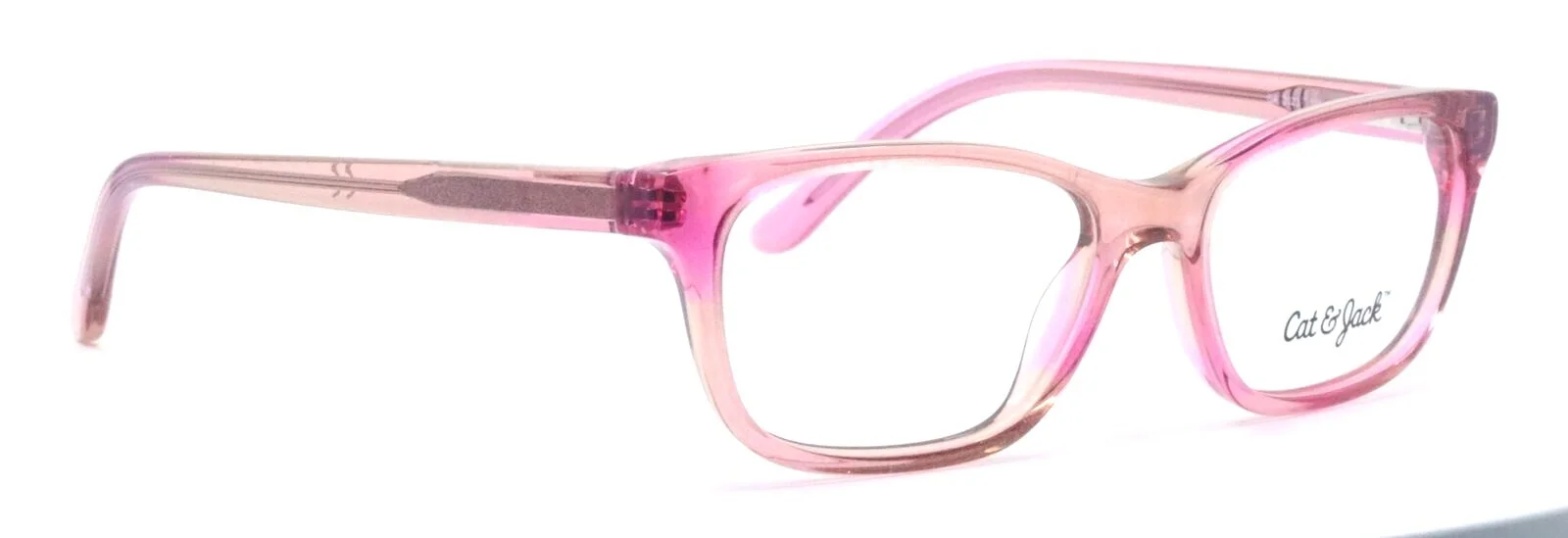 CAT & JACK CA2023 6531 Pink Fade Glitter Girls Kids Eyeglasses 45-14-125 3