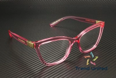 DOLCE & GABBANA DG5076 3097 Transparent Pink Demo Lens 55 mm Women 3