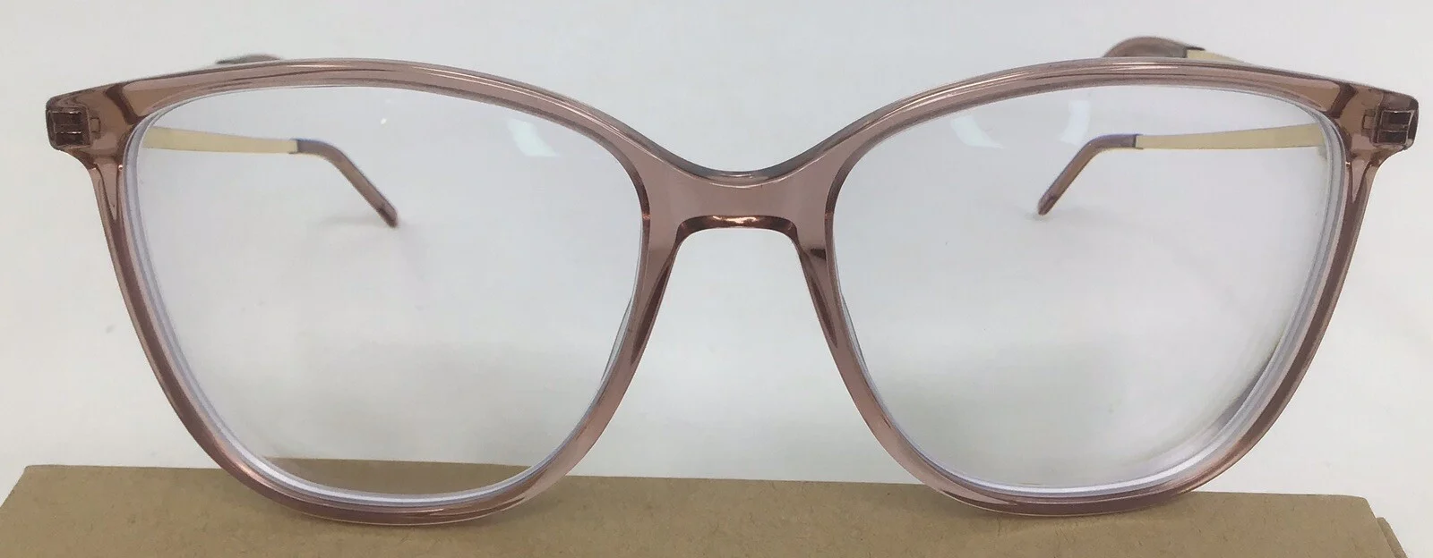 Eyebuydirect Aroma Cat Eye Pink Acetate Eyeglasses Frames w/Box 54-18-145 NWOT