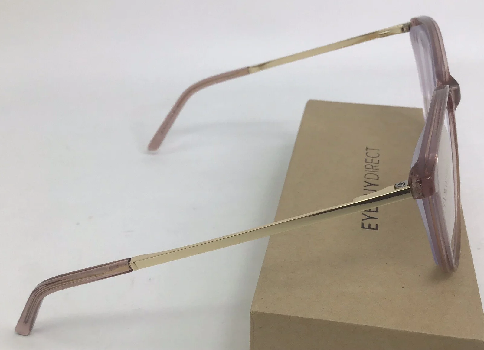 Eyebuydirect Aroma Cat Eye Pink Acetate Eyeglasses Frames w/Box 54-18-145 NWOT 3