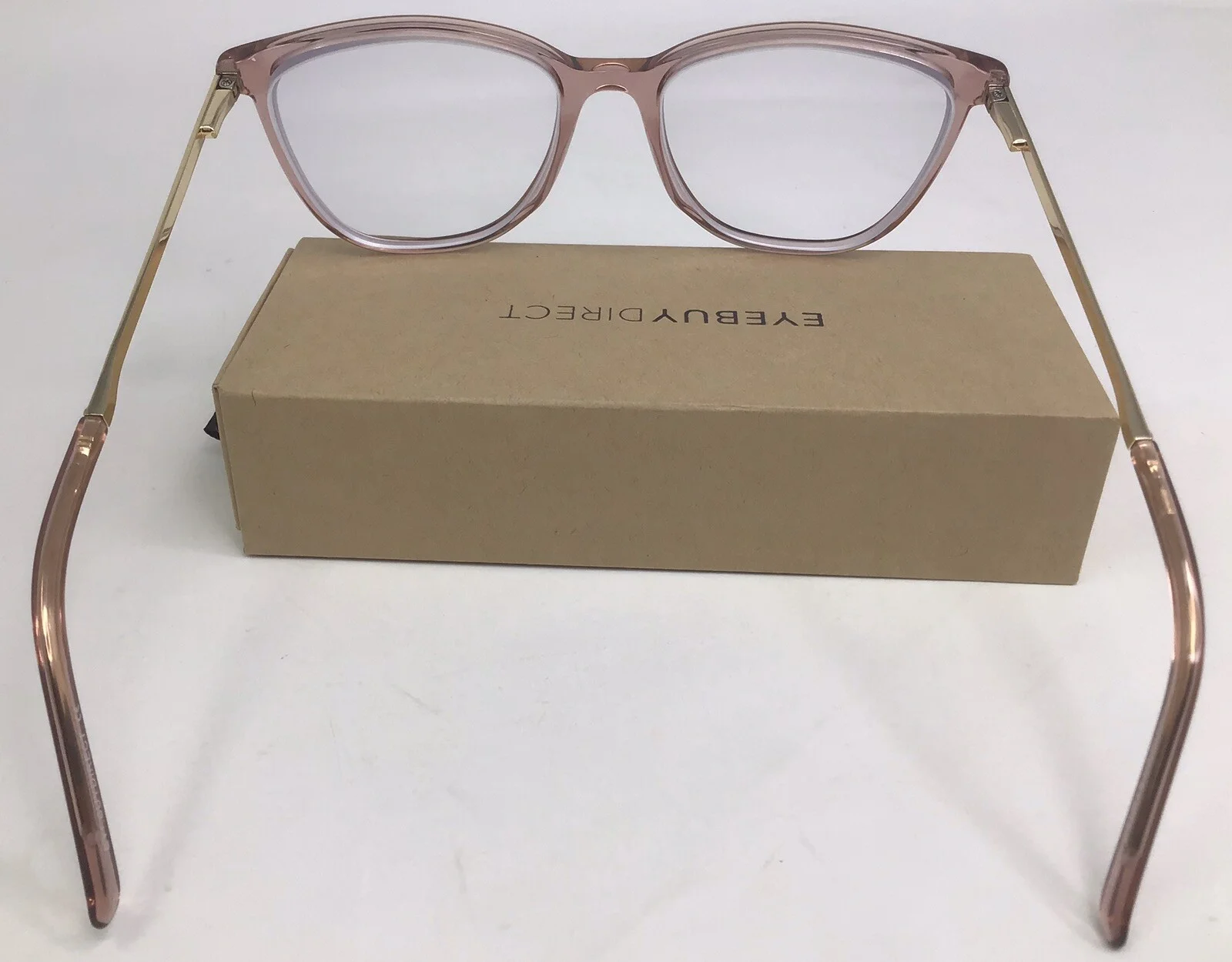 Eyebuydirect Aroma Cat Eye Pink Acetate Eyeglasses Frames w/Box 54-18-145 NWOT 4
