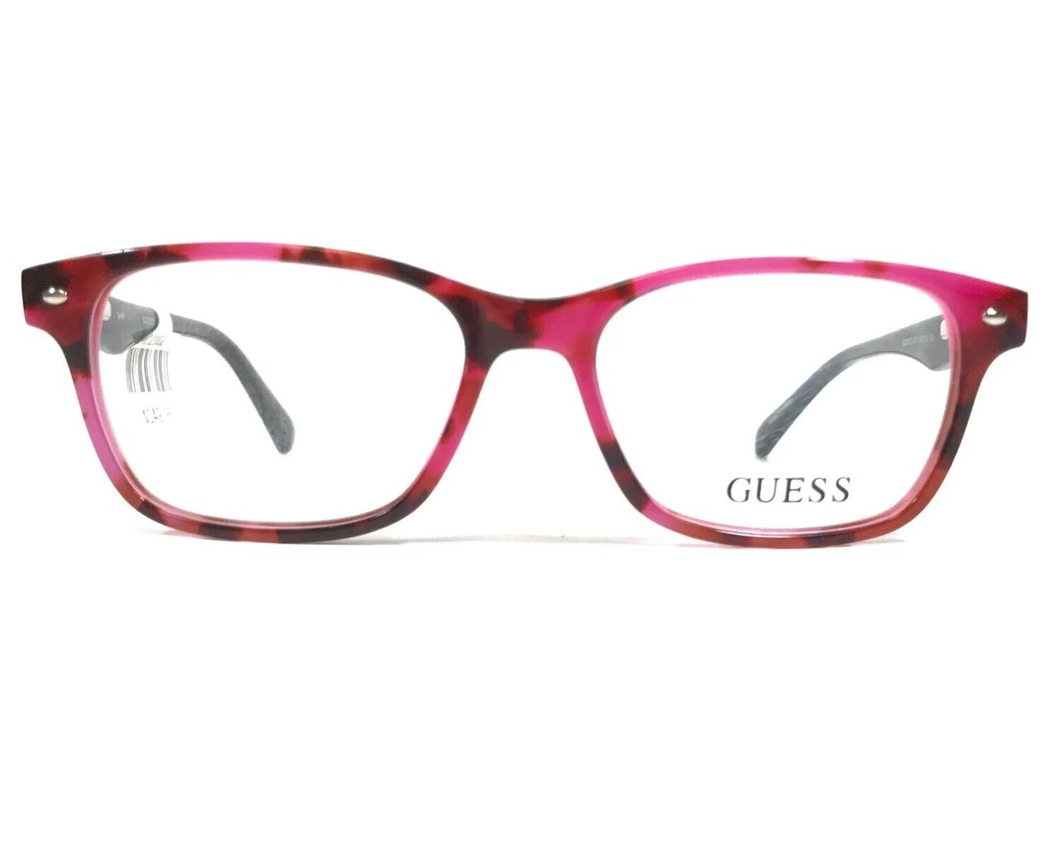 Guess GU9172 074 Kids Eyeglasses Frames Black Pink Tortoise Square 48-15-135