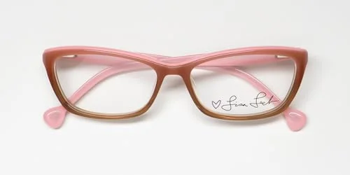 Lisa Loeb Eyewear Eyeglasses Pink Sky Berry Rose 47-16-125 Kids Frames W/ Case 2