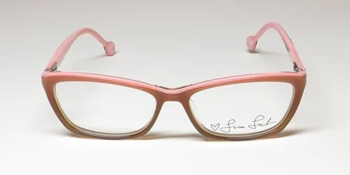 Lisa Loeb Eyewear Eyeglasses Pink Sky Berry Rose 47-16-125 Kids Frames W/ Case 3