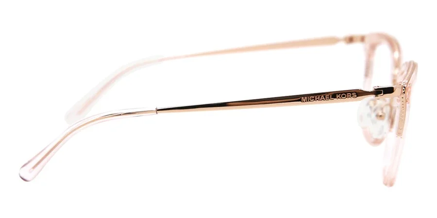 New Michael Kors Woman Eyeglasses MK3032 3417 Rose Gold/Pink Transparent 51mm 2