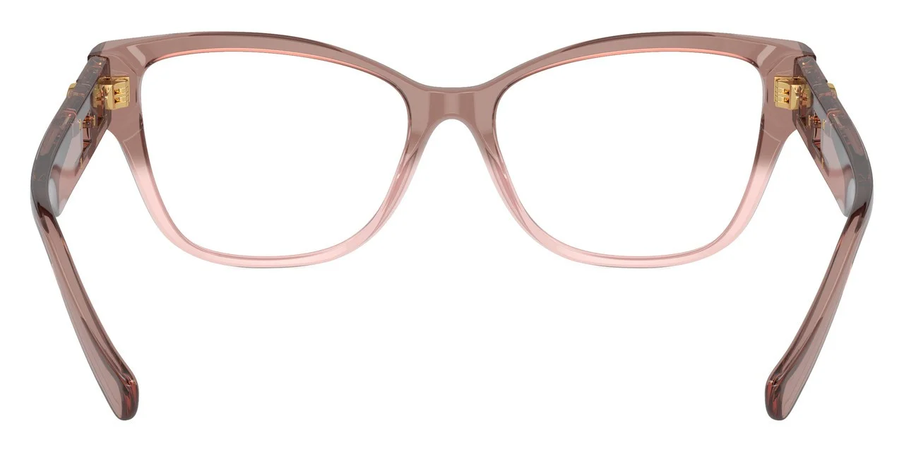 New Versace Women Square Eyeglasses VE3347 5435 Pink Transparent 52mm 4