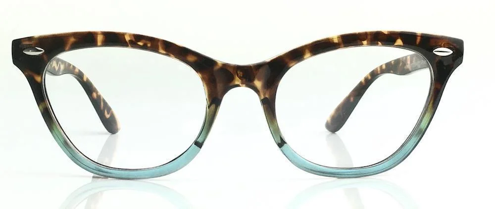 Rectangle Sexy Teacher Clear Lenses Eyeglasses Black Transparent Pink Frame 3