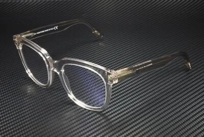 Tom Ford FT5537-B 072 Shiny Pink Clear Lens Plastic 52 mm Women